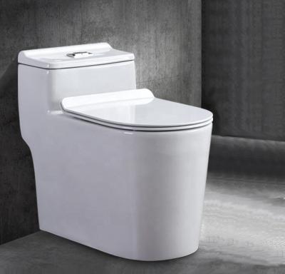 China Bathroom Sanitary Ware Double-Flow Ceramic Tornado Two-Piece Wc Toilet Bowl for sale