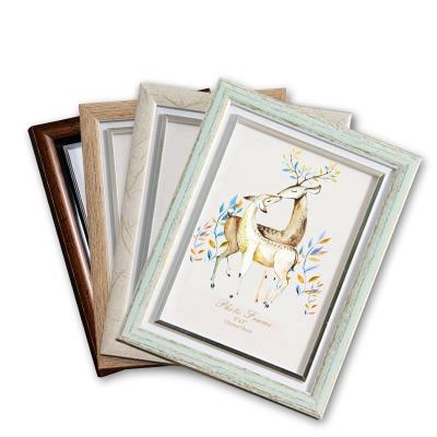 China New Classic Plastic Picture Frames Picture Frames Photo Collage Posters Show For Decor Wall Home Decor for sale