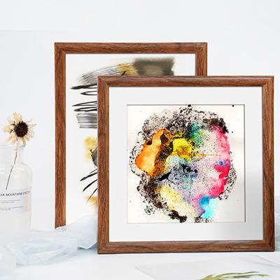 China Classics Classics Fit Plastic Picture Frame Oil Painting Frame Picture Frames Photo Display For Home Decoration Wall Decor Living Photo for sale