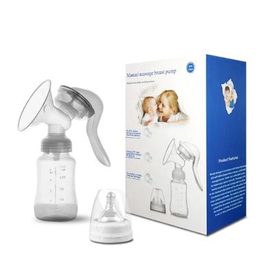 China Cheap BPA Free Ladies Silicone Hands Milk Free Baby Manual Breast Pump For Active Mothers for sale