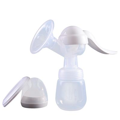 China BPA Free Most Powerful Silicone 180ML Baby Breastfeeding Pump Manual Breast Pumps For Active Mothers for sale