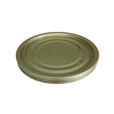 China Non Spill #300 72.9mm Normal Open Tinplate Bottom Lid For Tin Cans for sale