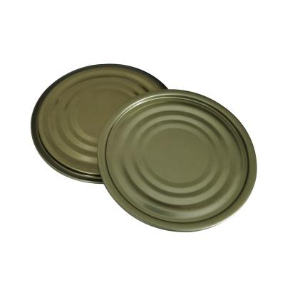 China Non Spill #214 69.9mm Normal Tinplate Lid Bottom End For Food Box for sale