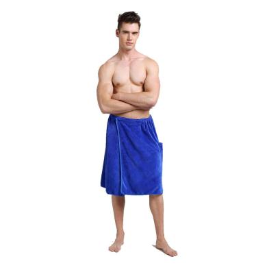 China Stylish QUICK DRY Microfiber Bath Towel Quick Dry Robe For Men Made In China for sale