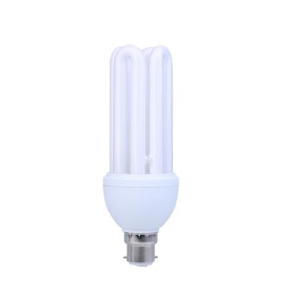 China U shape t4 22W 24W 26W 30W B22 base 4u cfl energy saving light bulbs for sale