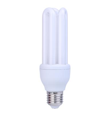 China Ningbo factory T4 12mm 18W 20W e27 3u glass U glass energy saving light bulbs for sale