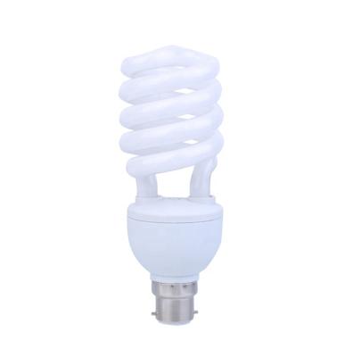 China High quality energy saver b22 23w half spiral T4 half spiral cfl bulb for sale