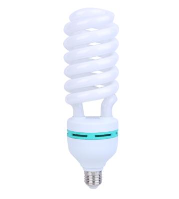 China High lumen half spiral 120V e27 t6 50w half spiral energy saving cfl light bulbs for sale