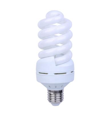 China e27 23w energy saving light bulbs half spiral spiral spiral 12mm glass for sale