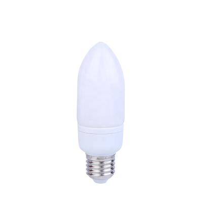 China e27 bulb 2700K 6500K energy saving lamp 11w 9w candle bulb lights candle for sale