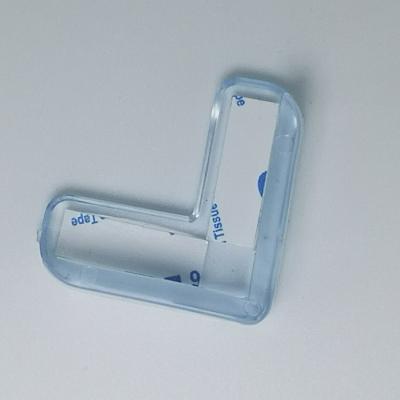 China Protect Goods Child Making Baby Home Safety Plastic Clear Transparent PVC Table Corner Guard PVC Corner Edge Protectors for sale