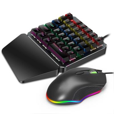 China Waterproof Multimedia Wired Gaming keyboard+Mouse ERGONOMIC Wired Waterproof Standard for sale