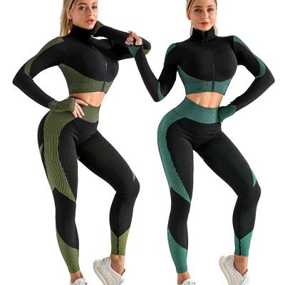 China Julysand Viable Wholesale Ladies Yoga Suits Seamless Yoga Suit Fitness Wear Yoga Suit for sale