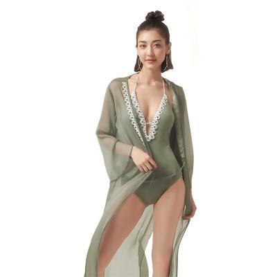 China Julysand Breathable Beach Cover Ups Poncho Beach Wear Mesh Cover Up Swimsuit Cover Ups for sale