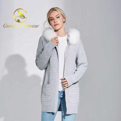 China Factory Wholesale Anti-pilling Sweater Coats For Women Long Sweater Coats for sale