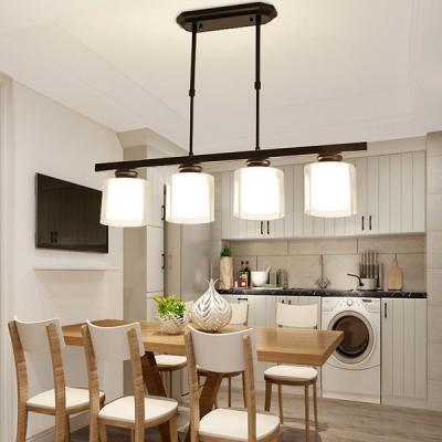 China Designer Modern Decorative Modern 5 Light Glass Chandelier For Dining Room for sale