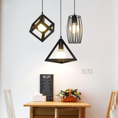 China Indoor Modern Iron Material Chandelier Pendant Light For Cafe for sale