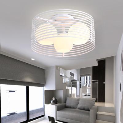 China Simple design modern decorative black and white color round ceiling lamp for sale