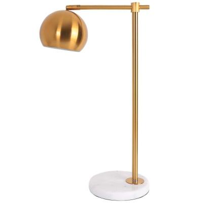 China Nordic Desk Table Light Modern Design Iron Gold Table Desk Reading Lamp for Office Study Desk for sale