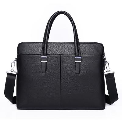 China OEM GENUINE LEATHER men bag genuine leather laptop bag men business bag factory china products for sale