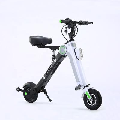 China Magnesium Alloy Warehouse Stock E Bike 8 Inch Electric Bicycle 350w 7.8ah Portable Folding Electric Bike for sale