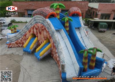 China el agua inflable de la expedición de la selva del 115ft parquea combinado inflable del PVC en venta