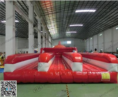 China 0.55mm Inflatable Bouncer , Red Inflatable Jumpers In Public for sale