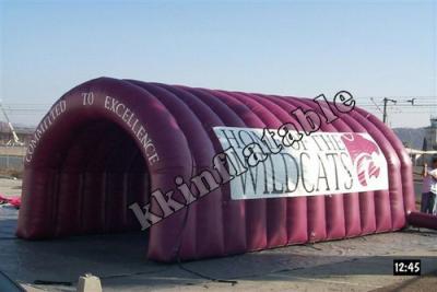 China Outdoor Funny Playing Dome Shape Inflatable Tunnel Made Of Nylon Or PVC for sale