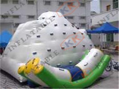 China Pared inflable de fabricación profesional de la escalada del juego del agua del Pvc en venta