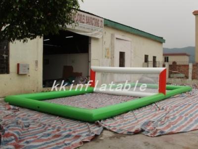 China juego inflable del agua de la lona del PVC de 0.9m m, deporte acuático del voleibol de Environmenal en venta