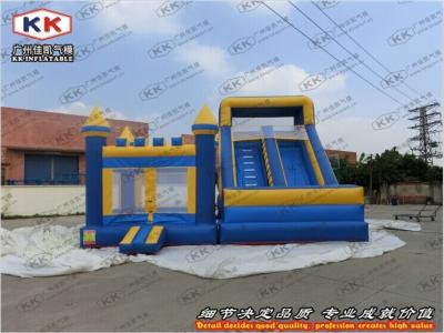 China Rental Business inflatable Dry Slide / Adult Inflatable Combo Slide for sale