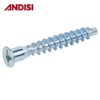 China Modern Furniture Wood On Wood Self-tapping Screw Hex Confirmat Cross Head Screw 7x70 for sale