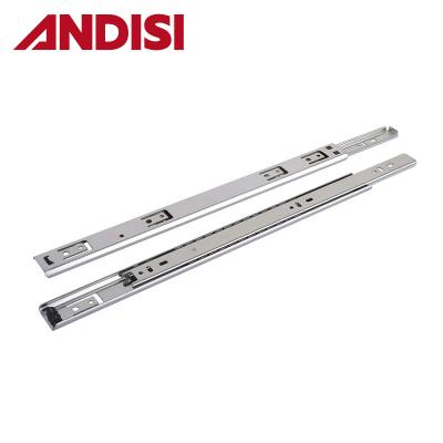 China Full or Single Extension Drawer Rails Ball Bearing 35mm Stronger Quality Cabinet Slide Full Extension Furniture for sale