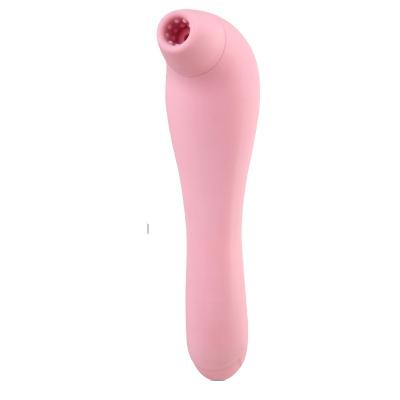 China Double Use Double Sided Rose Vibrating Masturbator Sex Toy Massager Sucking Women Clitoral Vibrator for sale