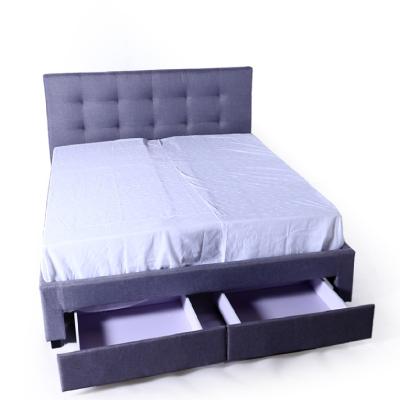 China Factory wholesale high quality cheap elegant single double bed, double bed with wardrobe, wooden double bed designs with storage for sale