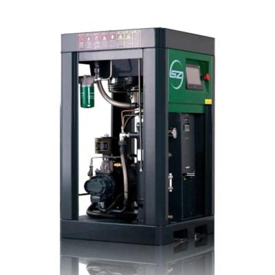 China Factory Wholesale Lubricated Motor 22kw Inverter One Stage Permanent Magnet Screw Air Compressors with Storage Tank Customized Cooler Air for sale