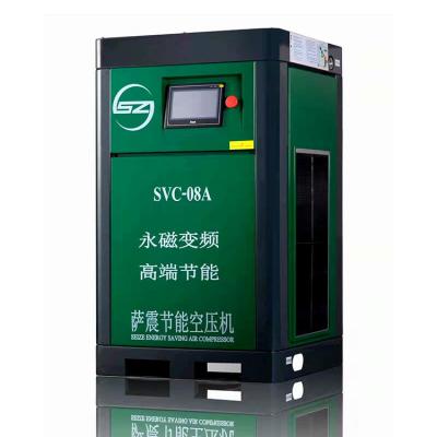 Китай New developed cooling type lubricated air cooling sound level less single screw compressor of 75 продается