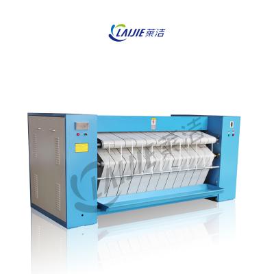 China Hospital use 1.6M flat ironer laundry work ironer machine flat sheet ironing laundry work machine for sale