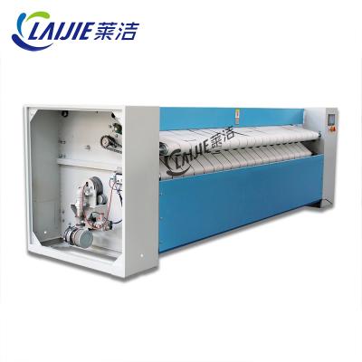 China LAIJIE brand commercial laundry double roller ironer flatbed and sheet ironing machine 4020*1310*1260MM for sale