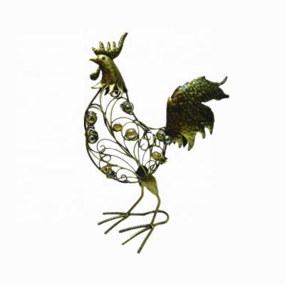 China Decorative cast iron garden roosters from Europe for sale