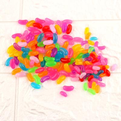 China Europe Simulation Food Candy Deco Parts Fluffy Clear Candy Cake Mud Accessories Mini Resin Jelly Beans DIY Lizun for sale