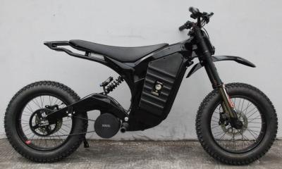 Chine moto électrique arrière du cadre 72v de fibre de carbone de choc de 190mm à vendre