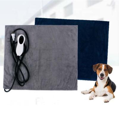 China Wholesale Viable Waterproof Electric Heating Adjustable Automatic Dog Cat Mat Pet Protection Temperature Power-up for sale