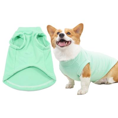 China Sustainable Wholesale Custom Soft Velvet Winter Pet Clothes Warm Comfortable Pet Sweater Dog Cat Clothes for sale