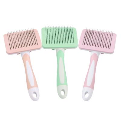 China Wholesale Stocked Cat Brush Use Pet Hair Removal Comb To Remove Floating Hair Pet Grooming Supplies for sale