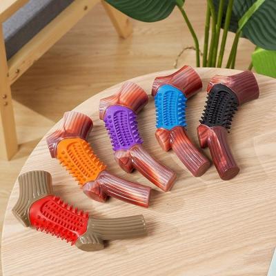 China Wholesale Custom Viable Non-Toxic Durable Chew Toy Interactive Bite Resistance Teeth Dog Cleaning Toys for sale