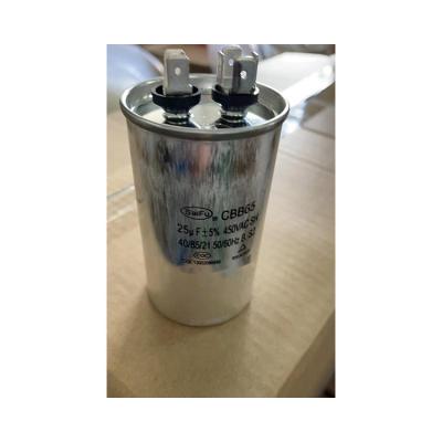 China High Quality Air Conditioner Air Conditioning Capacitor China Manufacturer AC Capacitor 45uf 450v Round Dual Run Capacitor Cbb65 for sale