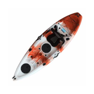 Chine PE (HDPE or LLDPE) fishing canoe kayak plastic watercraft competitive price cheap sea kayak with high quality à vendre