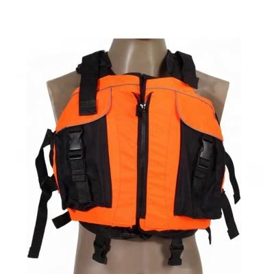 Китай Custom Logo Adjustable Nylon Oxford EPE Foam Foam Oxford EPE Fishing Kaya Life Vest For Adult Kids продается