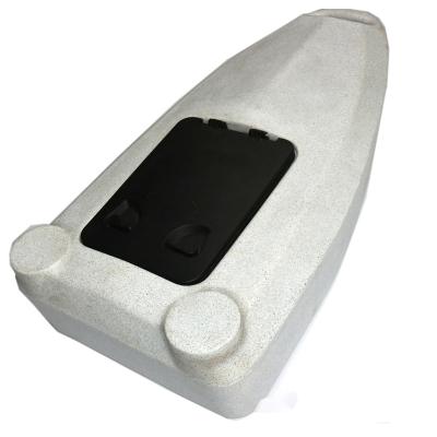 China Gray Foam+Spandex fabric price Nice kayak water storage PE single kayak accesory related accessories for sale